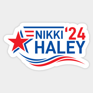 Nikki Haley 2024 For President Sticker